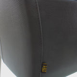 SIX Armlehnstuhl Lederstuhl Ledersessel Ricco Braun, Edelstahl
