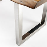 SIX Esstisch Akazie Baumkante Stone Finish 160x90