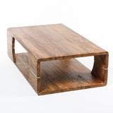 SIX Couchtisch Palisander Sheesham Stone Finish, 100 x 60 x 30 cm