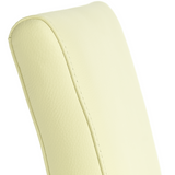 SIX Lederstuhl Bambi Creme Weiß, Eiche