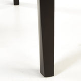 SIX Lederstuhl Bambi Schwarz, Hartholz (Wenge)