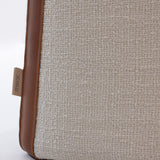 SIX Polsterhocker Fußhocker Trapezförmiger 48x48x43 Beige Creme