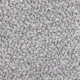 SIX Polsterhocker Fußhocker rund 42x40 Stoff soft Grau