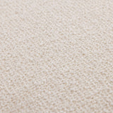 SIX Polsterhocker Fußhocker rund 42x53 Stoff Beige