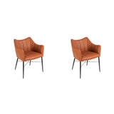 SIX Lederstuhl Armlehnstuhl Wave Cognac - Sets