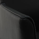 SIX Armlehnstuhl Sessel Ricco Esszimmerstühle Schwarz, Edelstahl