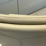 SIX Lederstuhl Gatto Sand, Edelstahl