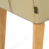 SIX Lederstuhl Armlehnstuhl Galdo Sand, Eiche - Sets
