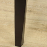 SIX Lederstuhl Felice Braun, Hartholz (Wenge)