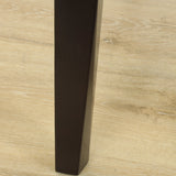 SIX Lederstuhl Felice Braun, Hartholz (Wenge) - Sets