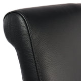SIX Lederstuhl Felice Schwarz, Hartholz (Wenge) - Sets