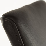 SIX Lederstuhl Ricco Grau, Edelstahl - Sets