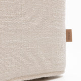 SIX Polsterhocker Fußhocker rechteckig 44x42,5x42,5 Stoff soft weiss