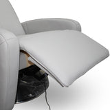 SIX Relaxsessel Ledersessel Luxurior Grau