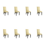 SIX Lederstuhl Felice Sand, Hartholz (Wenge) - Sets