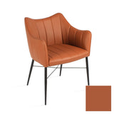 SIX Lederstuhl Armlehnstuhl Wave Cognac - Sets