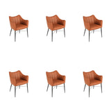 SIX Lederstuhl Armlehnstuhl Wave Cognac - Sets