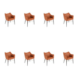 SIX Lederstuhl Armlehnstuhl Wave Cognac - Sets